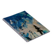 色数々の抽象芸術壁 ノートブック (右側)