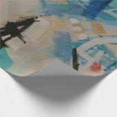 色数々の抽象芸術壁 ラッピングペーパー (角)