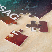 色数々の抽象芸術天〔占星術の〕十二宮図 ジグソーパズル (側面)