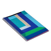 色数々の抽象芸術絵画の ノートブック (右側)