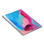 色数々の抽象芸術絵画の ノートブック (右側)