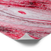 色数々の抽象芸術絵画の ポスター (角)