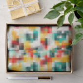 色数々の抽象芸術絵画の 薄葉紙 (ギフト)