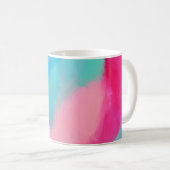 色数々の抽象芸術絵画 コーヒーマグカップ (正面右)