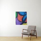 色数々の抽象芸術絵画 タペストリー (インサイチュ)