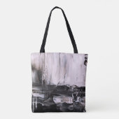 色数々の抽象芸術絵画 トートバッグ (裏面)