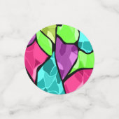 色数々の抽象芸術 コンフェッティ (スモール正面)