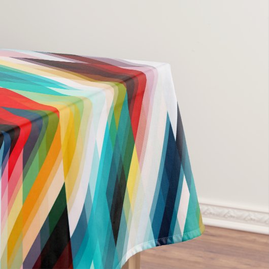 色数々の抽象芸術 テーブルクロス (インサイチュ)