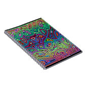 色数々の抽象芸術 ノートブック (右側)