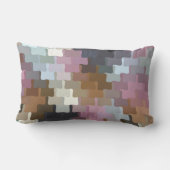 色数々の抽象芸術 ランバークッション (裏面)