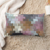 色数々の抽象芸術 ランバークッション (ブランケット)