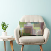 色数々の抽象芸術 ランバークッション (椅子)