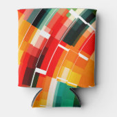 色数々の抽象芸術 缶クーラー (正面)