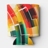 色数々の抽象芸術 缶クーラー (裏面)