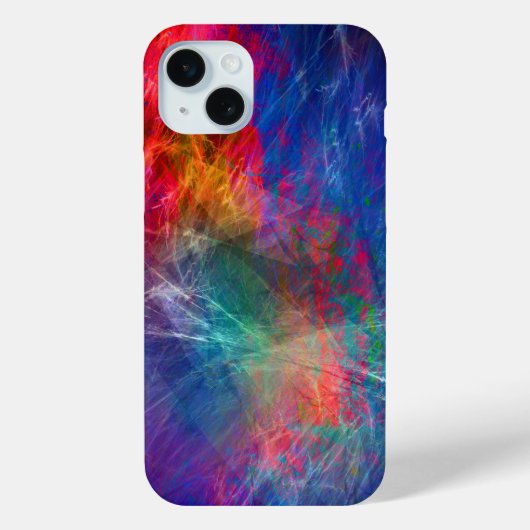 色数々の抽象芸術 Case-Mate iPhoneケース (裏面)
