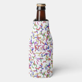 色数々の振り ボトルクーラー (ボトル正面)