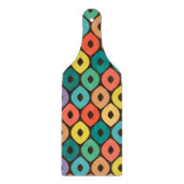 色数々の染め模様 カッティングボード (正面)