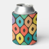 色数々の染め模様 缶クーラー (缶正面)