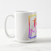 色数々の母 コーヒーマグカップ (左)