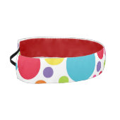 色数々の水玉模様 アスレチックヘッドバンド (左)