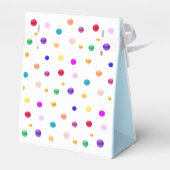 色数々の水玉模様 フェイバーボックス (裏面サイド)