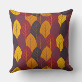 色数々の紅葉 クッション (裏面)