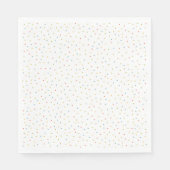 色数々の紙吹雪すべての行事 スタンダードランチョンナプキン (正面)