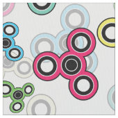 色数々の紡糸 ファブリック (クローズアップ)