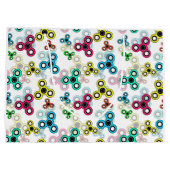 色数々の紡糸 ラージペーパーバッグ (裏面)