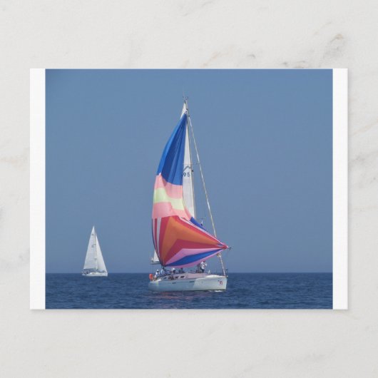 色数々の紡錘体 ポストカード (正面)