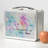 色数々の絞り染めデザイン メタルランチボックス (インサイチュ)