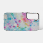 色数々の絞り染め SAMSUNG GALAXYケース (裏面横)
