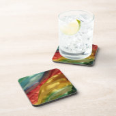 色数々の織レインボー コースター (右側)