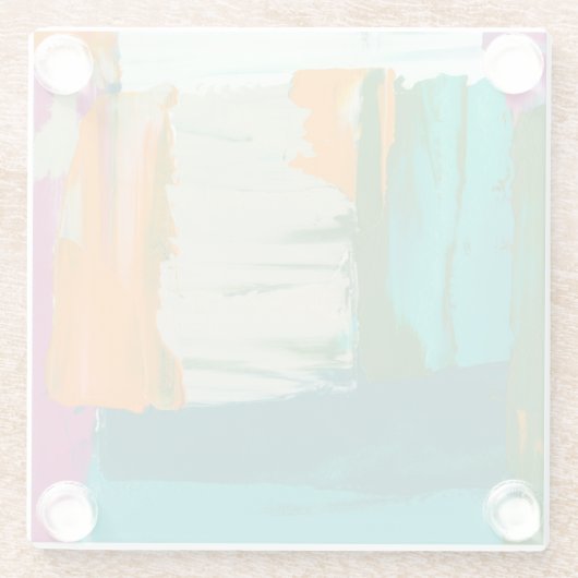 色数々の自由表絵画現 ガラスコースター (裏面)