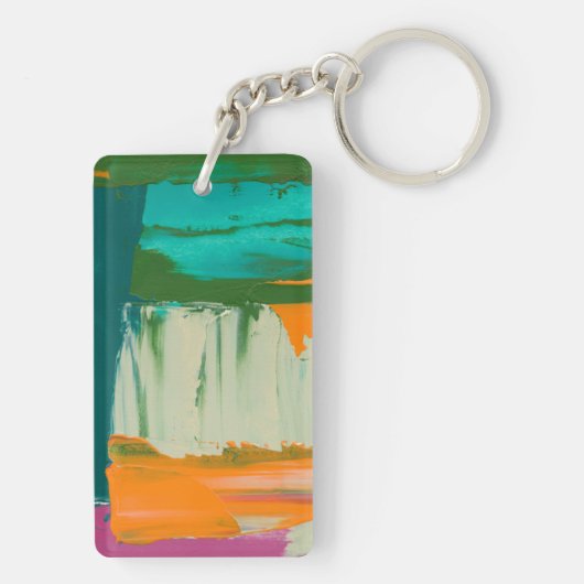 色数々の自由表絵画現 キーホルダー (裏面)