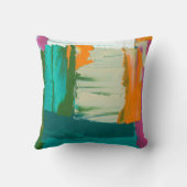 色数々の自由表絵画現 クッション (裏面)