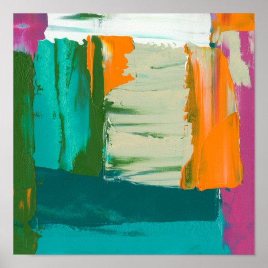 色数々の自由表絵画現 ポスター (正面)