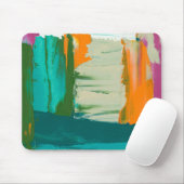 色数々の自由表絵画現 マウスパッド (マウス)