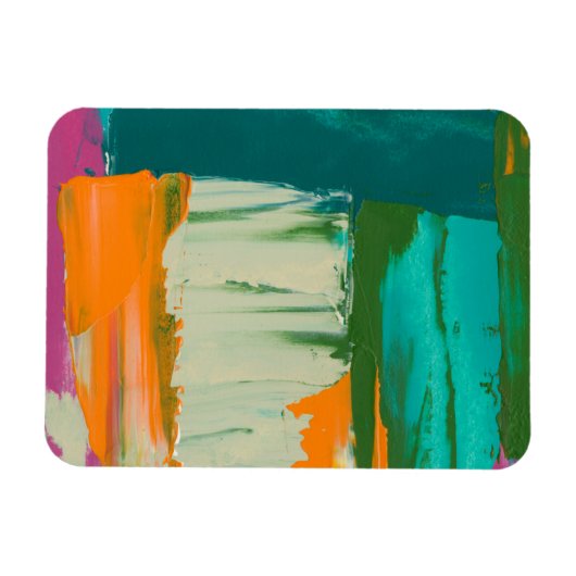 色数々の自由表絵画現 マグネット (横)