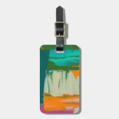 色数々の自由表絵画現 ラゲッジタグ (正面縦)