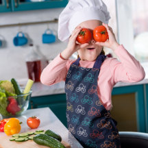 色数々の自転車パターン