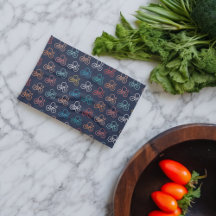 色数々の自転車パターン