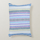 色数々の色のストライプ アクセントクッション (正面(垂直))