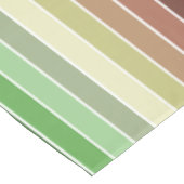 色数々の色のストライプ テーブルクロス (アングル)