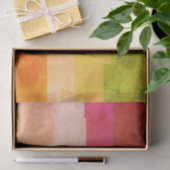 色数々の色のストライプ 薄葉紙 (ギフト)