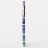 色数々の色のストライプ Case-Mate iPhoneケース (裏面/左)