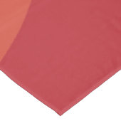 色数々の色レトロスタイル波デザイン テーブルクロス (アングル)