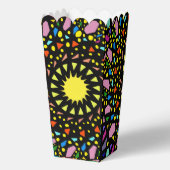 色数々の色紙吹雪パーティーお願いボックス フェイバーボックス (裏面)