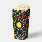 色数々の色紙吹雪パーティーお願いボックス フェイバーボックス (はじけた状態)