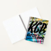 色数々の色KGB ノートブック (内部)